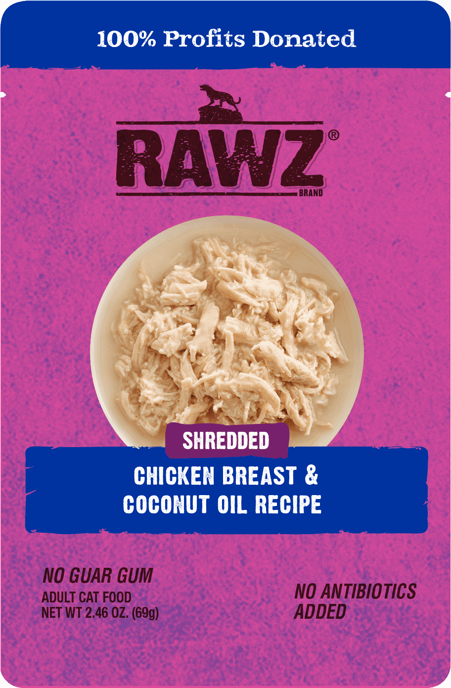 Rawz Shredded Chicken Breast & Coconut Oil Recipe